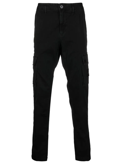 STONE ISLAND COMPASS-PATCH CARGO TROUSERS