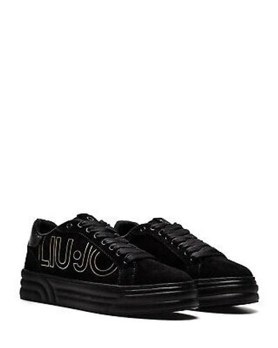 Pre-owned Liu •jo Women's Shoes Trainers Liu Jo Milano Cleo 09 Black Px002