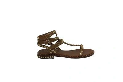 Pre-owned Ash Women's Sandals Open Play Leather ( N.37)