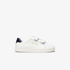 Palm Angels Palm One Strap Leather Sneakers In White