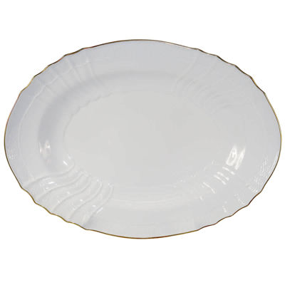 Ginori 1735 San Remo Vecchio Ginori Oval Platter 41.5 Cm In N/a