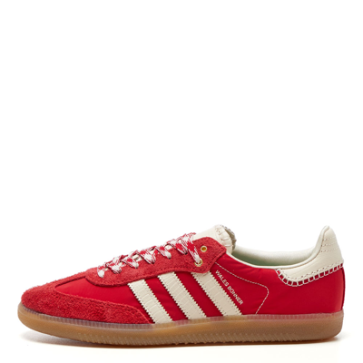 Adidas X Wales Bonner Samba Trainers In Red