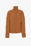 LAPOINTE CABLE KNIT SWEATER