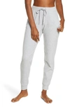 Alo Yoga Muse Ribbed High Waist Sweatpants In Athletic Heather