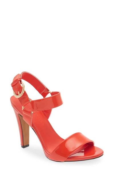 Karl Lagerfeld Cieone Sandal In Orange