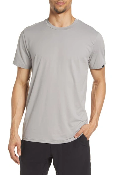 Barbell Apparel Havok Stretch Crewneck T-shirt In Grey