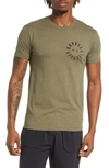 BARBELL APPAREL THE FULL CIRCLE COTTON BLEND GRAPHIC TEE