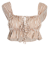 Ciao Lucia Cineta Top In Brown