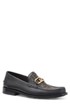 FENDI O'LOCK FF JACQUARD VAMP LOAFER