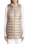 HERNO SERENA HOODED DOWN PUFFER VEST