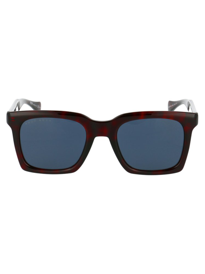 Hugo Boss Square Frame Sunglasses In Black