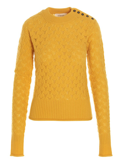Sportmax Theodor Sweater In Yellow