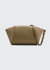Ulla Johnson Imogen Small Zip Convertible Crossbody Bag In Olive Forest