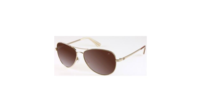 Guess By Marciano Brown Aviator Unisex Sunglasses Gm0626 H90 59