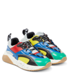 Stella Mccartney Colorblocked Sneakers In Multicolor