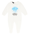 VERSACE BABY MEDUSA COTTON-BLEND ONESIE