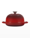 Le Creuset Cerise 9.5in Signature Bread Oven With $31 Credit In Nocolor