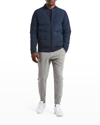 Public Rec Men's Better Than Down Water-repellent Bomber Jacket In Blue