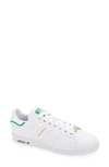 Adidas Originals Stan Smith Low Top Sneaker In Ftwr White/ Green/ Purple