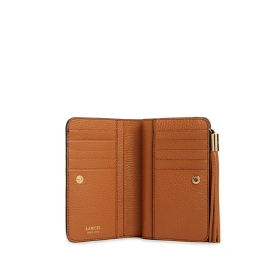 Lancel Premier Flirt Zip Leather Wallet