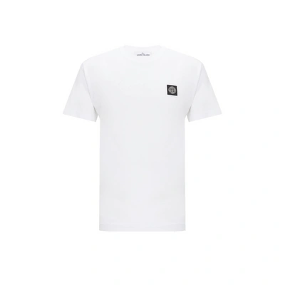 Stone Island T-shirt Col Rond En Coton