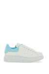 Alexander Mcqueen Oversize Sneakers In White,light Blue