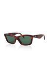 Totême The Classics D-frame Tortoiseshell Acetate Sunglasses In Brown