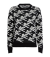 ETRO ETRO JACQUARD PEGASUS SWEATER