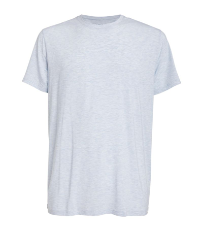 Derek Rose Modal Micro T-shirt In Blue