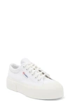 Superga 2790 Colorful Eyelets Sneakers In White