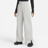 Nike Women's  Sportswear Phoenix Fleece High-waisted Wide-leg Sweatpants In Grey