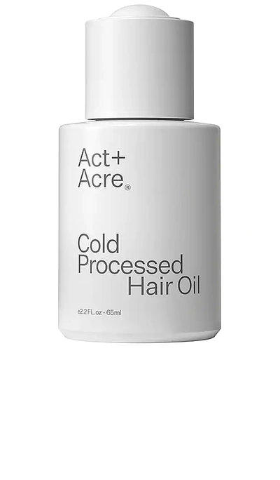 Act+acre Cold Processed Hair Oil 65ml In Default Title