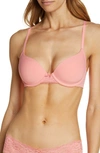 Shop Skarlett Blue Minx Multi Way Underwire T-shirt Bra In Pink/ Chiff