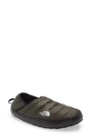 The North Face Thermoball™ Traction Water Resistant Slipper In Green/ Black