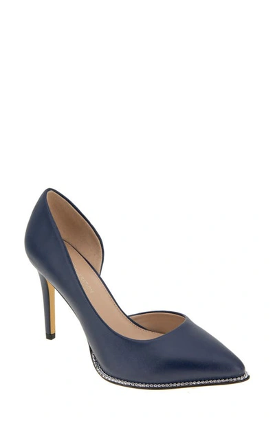 Bcbgeneration Harnoy Point Toe Pump In Blue