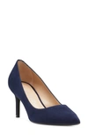 Stuart Weitzman Linsi 75 Pump In Nice Blue Suede