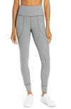 Zella Restore Soft Pocket Leggings In Grey Shade