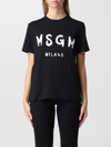 Msgm T-shirts  Women Color Black