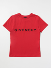 GIVENCHY COTTON T-SHIRT WITH LOGO,372513014