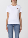 Kenzo 'boke Flower' Classic Embroidered T-shirt In White