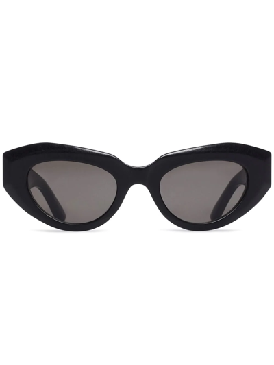 Balenciaga Rive Gauche Cat-eye Sunglasses In Grey