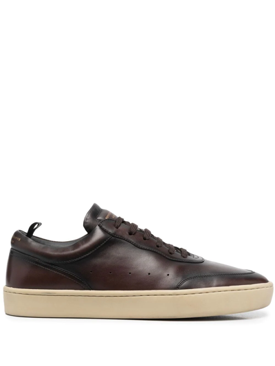 Officine Creative Kyle Lux 001 Low-top Sneeakers In Brown