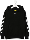 OFF-WHITE OFF STAMP COTTON HOODIE