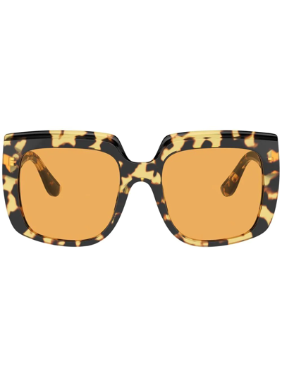 Dolce & Gabbana Square-frame Sunglasses In Schwarz