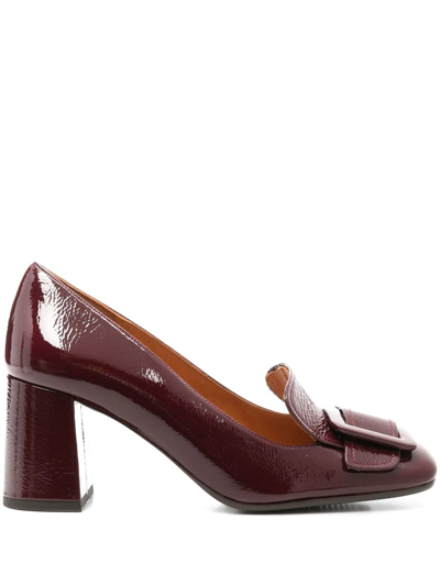 Chie Mihara Pema Patent Leather Pumps In Red