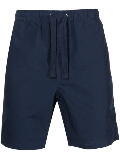 Alex Mill Cotton Deck Shorts In Blau