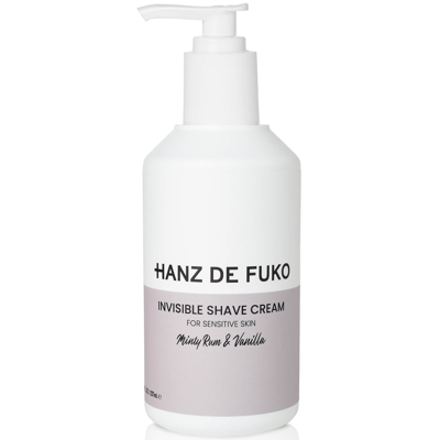 Hanz De Fuko Invisible Shave Cream, 237ml In Colorless