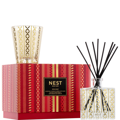 Nest New York Nest Fragrances Holiday Classic Candle And Diffuser Set In Default Title