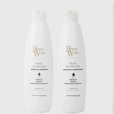 Beauty Works Pearl Nourishing Shampoo And Conditioner Bundle 250ml