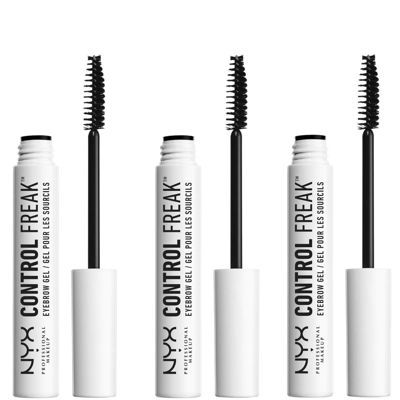 Nyx Professional Makeup , Control Freak Clear Eyebrow Gel X 3